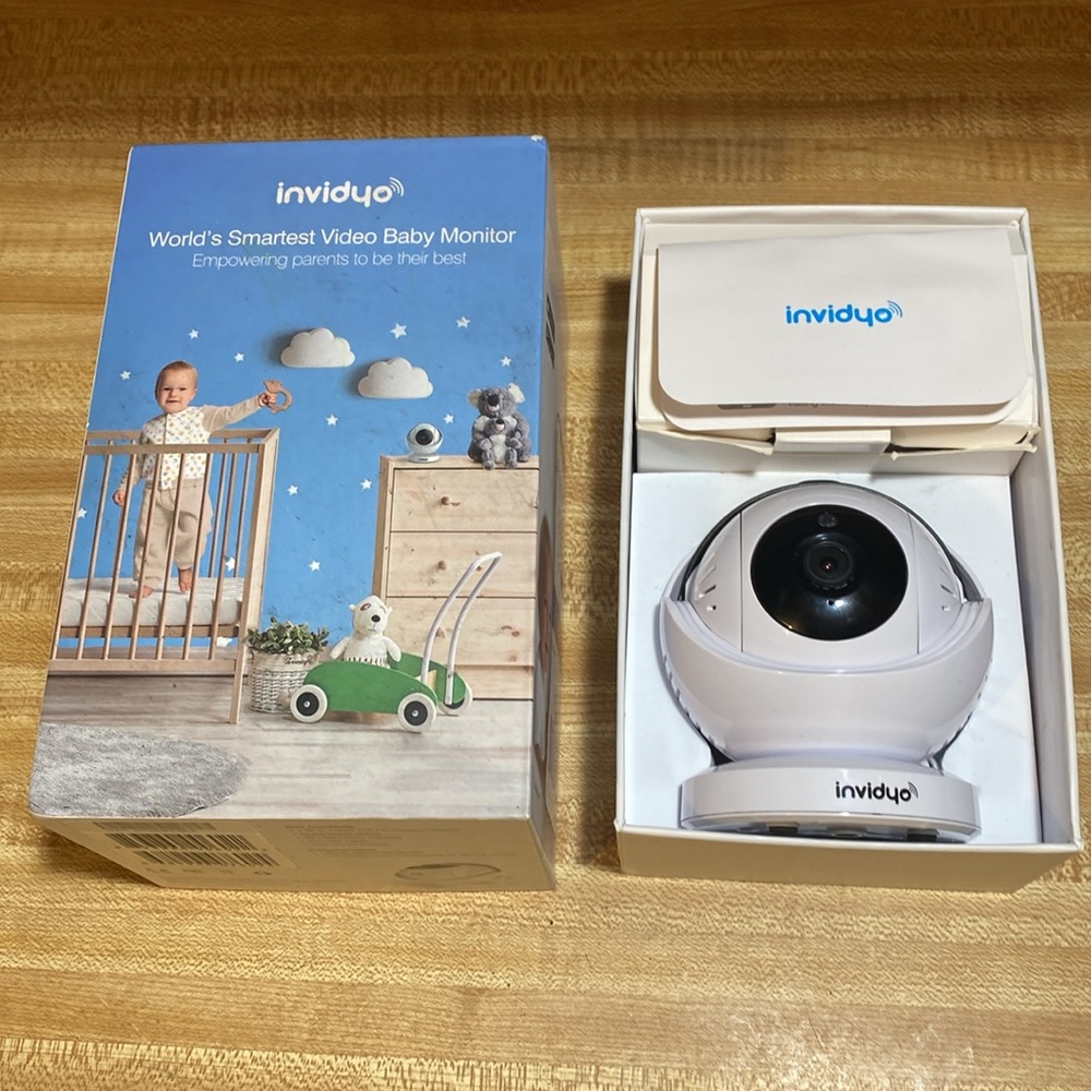 Invidyo Wifi  VIdeo Baby Monitor with Camera and Audio New Other